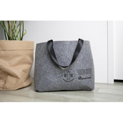 Image of RPET Felt Shoulder Bag 