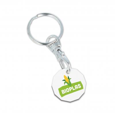 Image of Bio Plastic Trolley keyring- BRITISH MADE