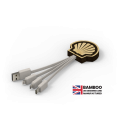 Image of Bespoke shaped charging cable - '' The Eco bespoke cable ''
